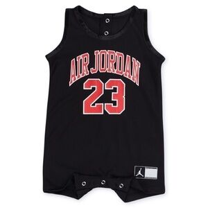 Jordan Baby Boys Mesh Jersey Romper